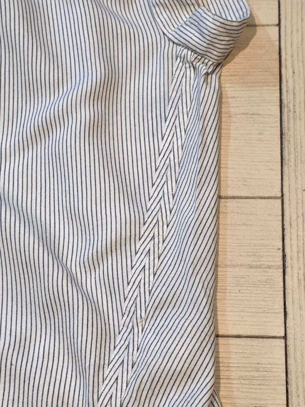 Madewell Dalton Stripe Central Button Down Blouse | Size S - Picture 3 of 9